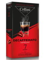 Кофе в капсулах CELLINI DECAFFEINATO, 10x10