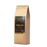 Кофе в зернах JUSTO Caffe India AA, 1 кг.