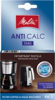 Melitta ANTI CALC таблетки для чистки от накипи 4шт x 12г Melitta ANTI CALC таблетки для чистки от накипи 4шт x 12г