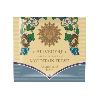 Чай черный Belvedere Moutain Fresh в пирамидках 100x3гр.