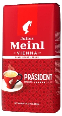 Кофе в зернах Julius Meinl Prasident Classic Collection (Президент Классическая Коллекция), 1 кг
